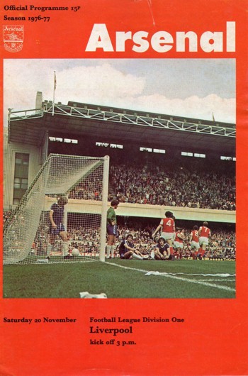 Match programme